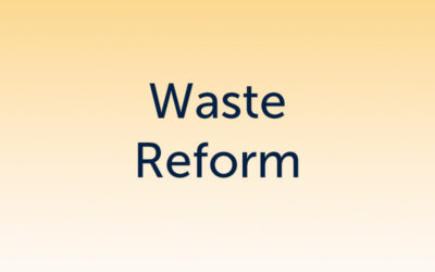 Waste Reform: Simpler Recycling